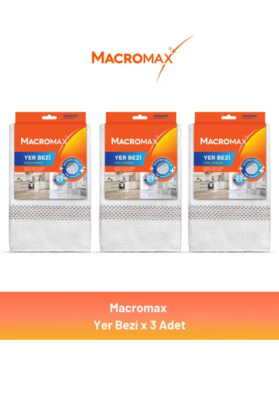 Macromax Ekstra Yumuşak Yer Bezi x 3 Adet