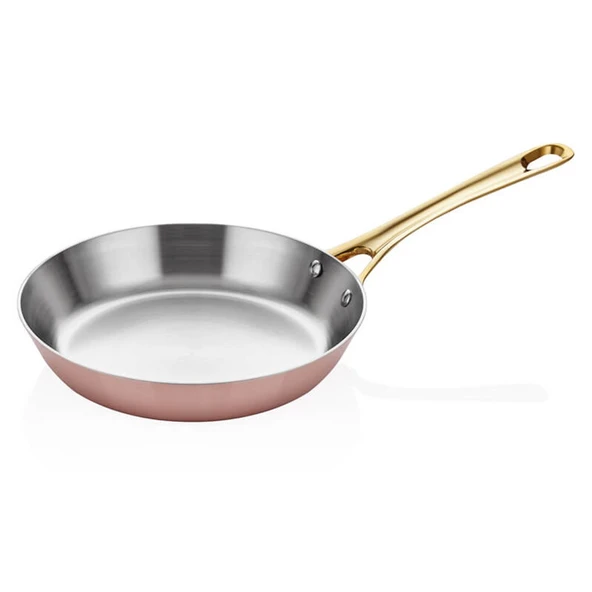 Multi-Metal Bakır Kızartma Tavası 28 Cm