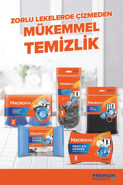 Macromax Magico Sünger 2'li x 5 Adet - 2