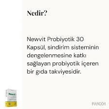 Newvit Probiyotik 30 Kapsül - 3