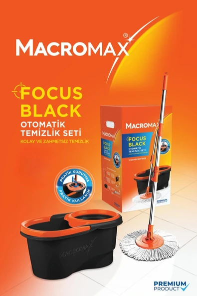 Macromax Focus Black Edıtıon Otomatik Temizlik Set - 2