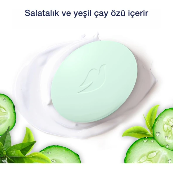 Dove Beauty Cream Bar Katı Güzellik Sabunu Fresh Touch Nemlendirici Etkili 90 g - 7
