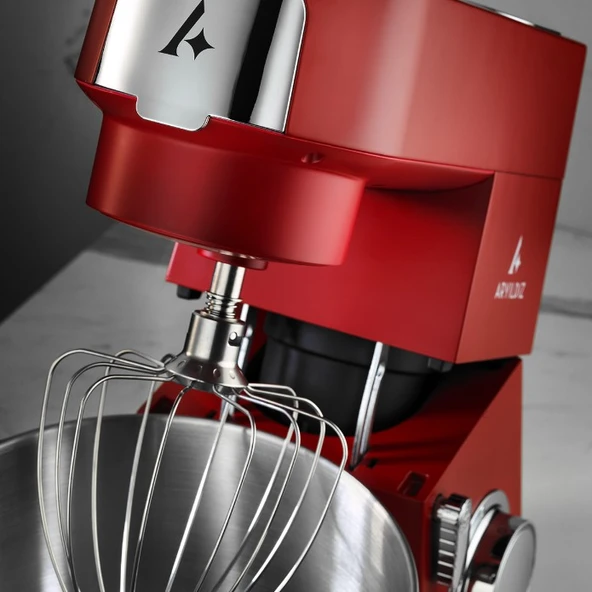 Aryıldız Hyper X Kırmızı Stand Mikser Mutfak Şefi - 3