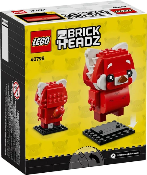 Lego Brickheadz Disney Pixar Kırmızı Panda Mei 40798 - Resim 3
