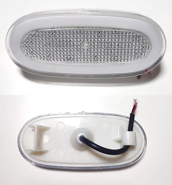 6 Adet Sprinter Crafter Uyumlu Neon Ledli Yan Etek Lambası Beyaz - Resim 2