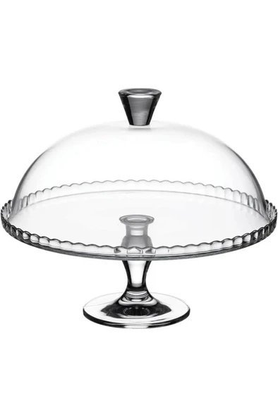Paşabahçe 95200 Patisserie Ayaklı ve Kapaklı Servis Sunum Tabağı - 4