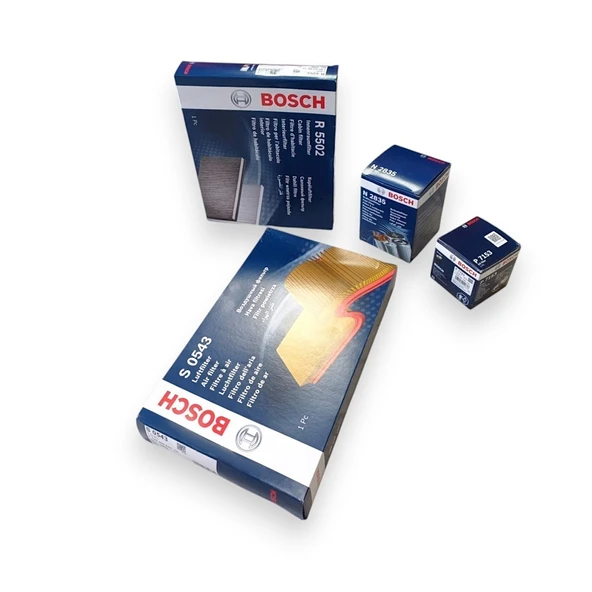 Audi A1 2015-2018 1.4 Dizel CUS Motor Bosch Filtre Seti Takımı