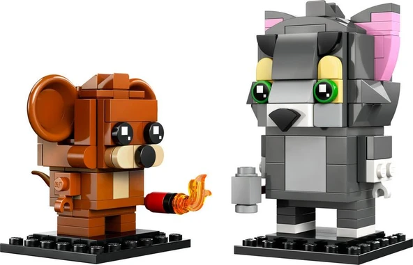 Lego BrickHeadz Tom ve Jerry Figürleri 40793 - Resim 2