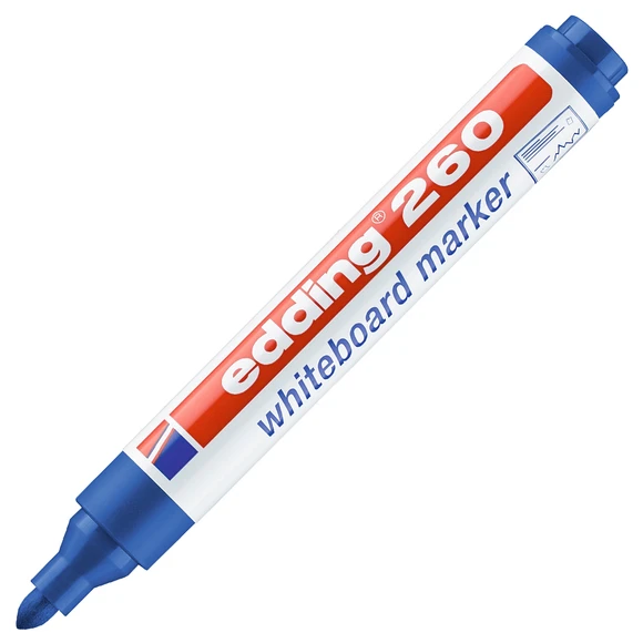 Edding Tahta Kalemi Yuvarlak Uçlu 1.5-3MM Mavi 260 - 3