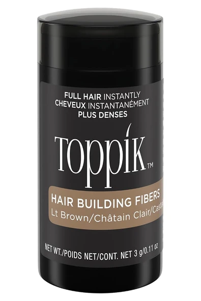 Toppik Hair Building Fibers Açık Kahverengi 3GR (Deneme Boyu)