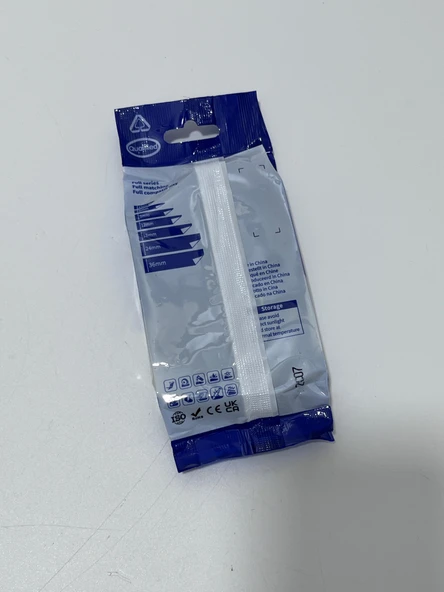 Esnek Laminasyonlu Etiket 9mm (Siyah - Sarı) - 2
