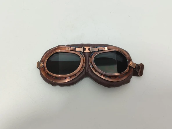 Retro Harley Motosikletçi Gözlüğü - 10