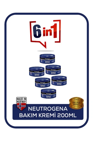 Neutrogena Besleyici Bakım Kremi (6 x 200 ml) ürün görseli