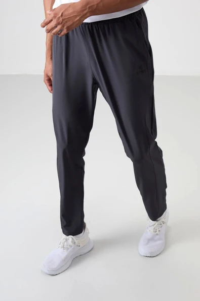Tommy Life Polyester İnce Yumuşak Comfort Fit Erkek Eşofman Antrasit Alt - 82119