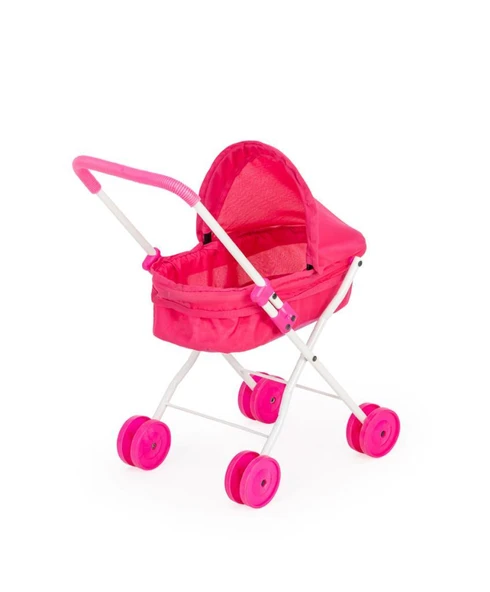 Rival Rv1002 Metal Oyuncak Bebek Arabası Fuşya
