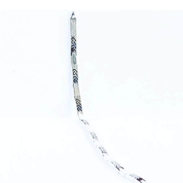 Desenli Rlx Modeli Gümüş Erkek Bileklik - Resim 2