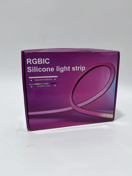 RGBIC Tuya Wifi Bt Silikon Neon Rgb Led Şerit IP67 10 Metre - 2
