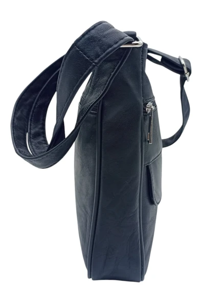 Hakiki Deri Kadın Omuz Çantası - Resim 4