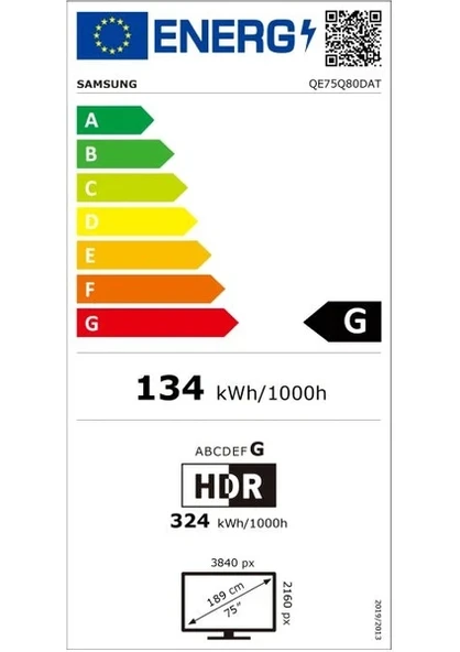 Samsung 75Q80D 75" 190 Ekran Dahili Uydu Alıcılı 4K Ultra HD Smart QLED TV - 6