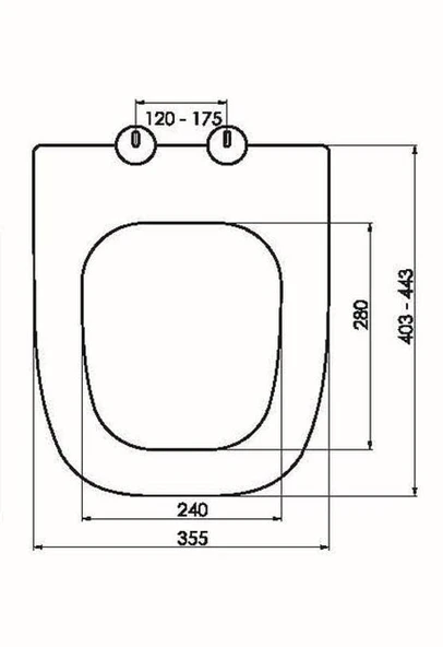 Seramiksan Petite Kanalsız Rim-ex Duvara Sıfır Klozet + Yavaş Kapanır Kapak + VitrA İç Takım Set - Resim 8