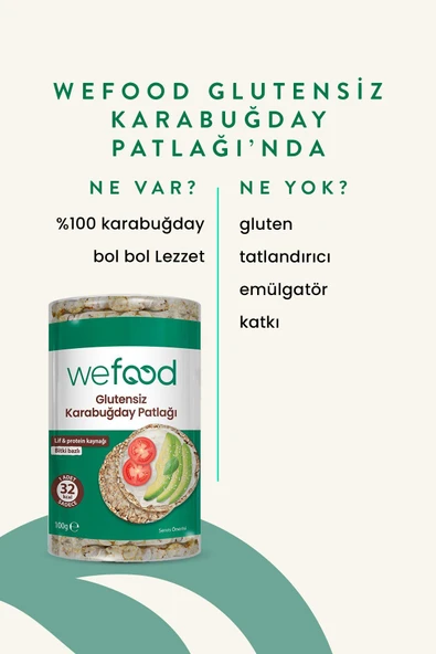 Glutensiz Karabuğday Patlağı 100 Gr - 2