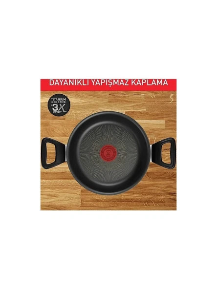 Tefal 3X Titanium Ultimate Force Sahan 20 CM - 3