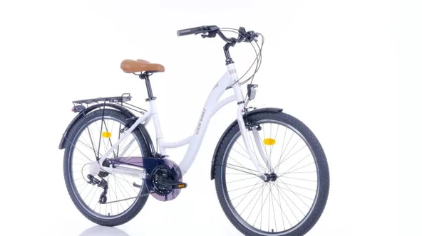 Corelli Glowie 28 Jant 48Cm White Cooper Beyaz Bakır Şehir Bisikleti