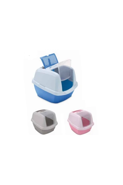 Maddy Junior Üstü Açılabilen Kapalı Kedi Tuvaleti