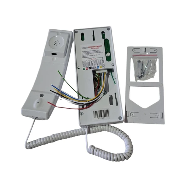VİSİO Bergama Compact Kapı Telefonu BT01C MAS UYUMLU AHİZELİ TELEFONLU ŞUBE - 3