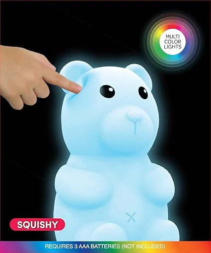 Lambalar AYI  LED Lamba Silikon Başucu Lambası ayı - 3