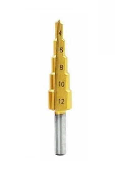 4-12 MM KADEMELİ SAÇ DELME MATKAP UCU