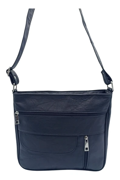 Hakiki Deri Kadın Omuz Çantası - Resim 5