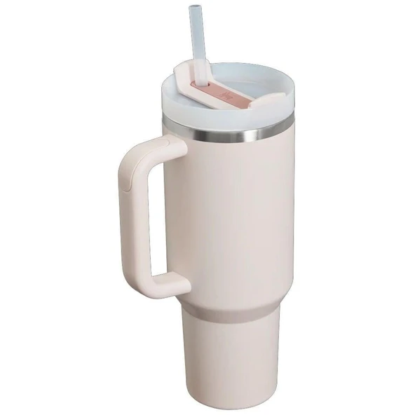 Stanley 40OZ Qnchr 2.0 Flwstate Tumb Rose Qrtz 2.0-EU Termos - 2