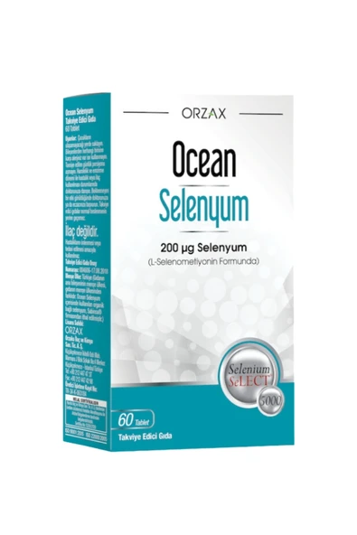 Ocean Selenyum 200 Mcg 60 Tablet - Resim 3