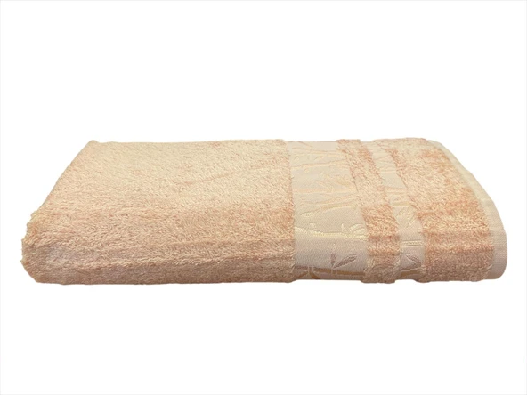 Bamboo Silk Havlu Somon 70x140