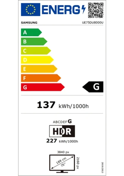 Samsung 75DU8000 75" 190 Ekran Dahili Uydu Alıcılı 4K Ultra HD Smart LED TV - 7