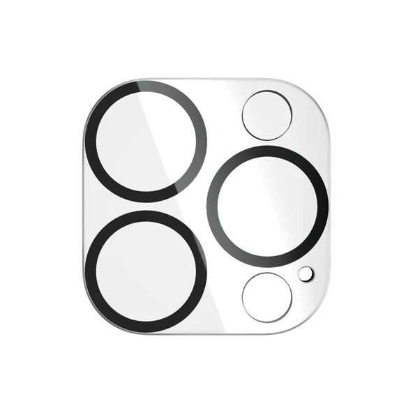 PanzerGlass 15 Pro Şeffaf Kamera Lens Koruyucu - 3