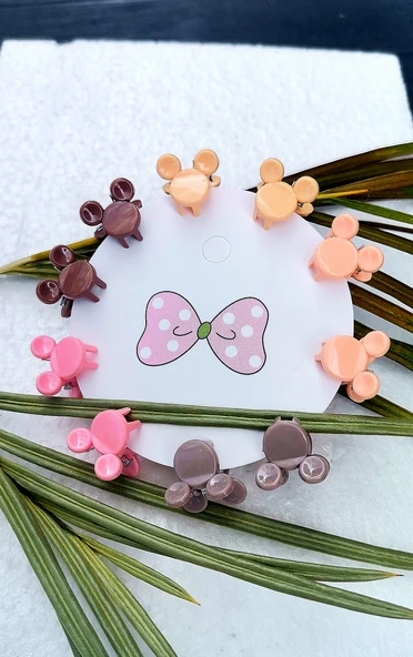 Monalisa Home Lüks Figürlü Renkli Küçük Kıstırma Toka ürün görseli