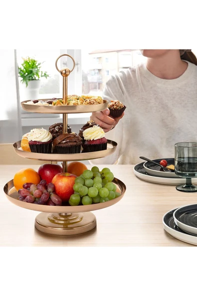 GOKVALLA Kek Standı - Resim 2