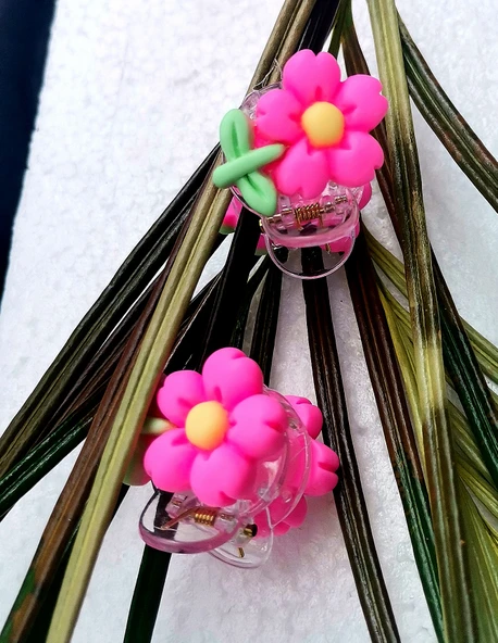 Monalisa Home Lüks Figürlü Renkli  İkili Kıstırma Toka ürün görseli