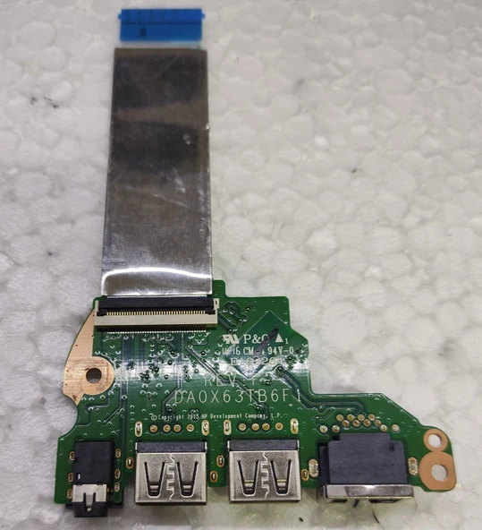Hp Probook 450 G2 Usb Port Lan Audio Soket Board Flex