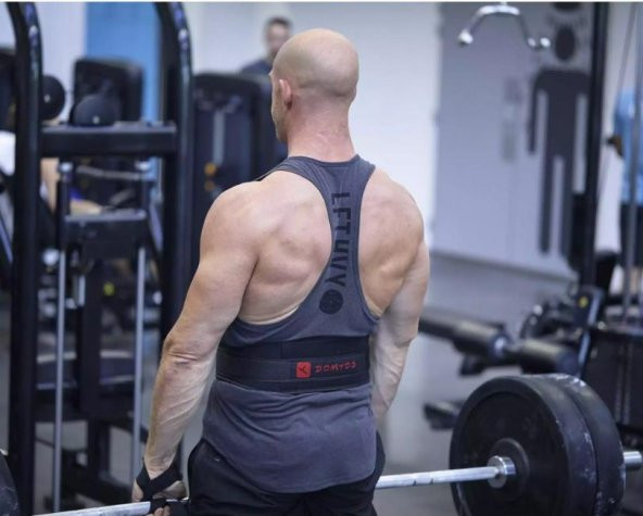 Domyos Kas Geliştirme Ağırlık Kemeri Polyester XS/S Beden - 12