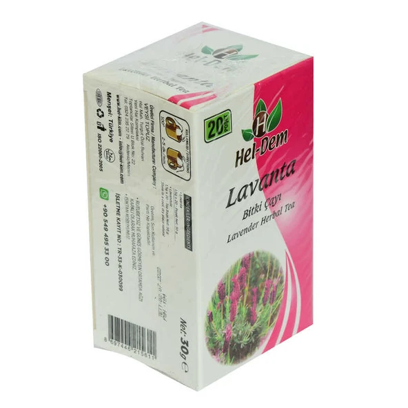 Lavanta Bitki Çayı 2 Gr x 20 Süzen Poşet 40 Gr - 4