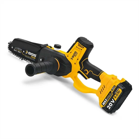 Sgs 5310 Zincirli Kömürsüz Ağaç Budama Testeresi 20 Volt - 2