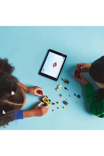 LEGO ®City Pizza Arabası İtfaiye Kamyonuna Karşı Yarış Arabası Paketi 60458- 5 Yaş ve Üzeri Seti(70P) - 7