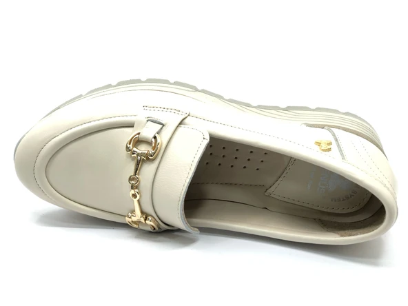 Venüs Hidra Hakiki Deri Ortopedik Oxford Kadın Aır-Flow Taban Klasik Ayakkabı - Resim 12