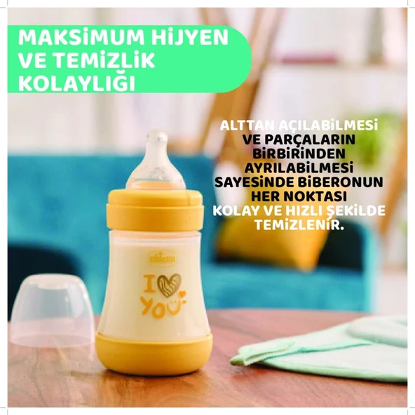 Nessiworld Chicco Perfect 5 Antikolik Biberon PP 150 ml Girl
