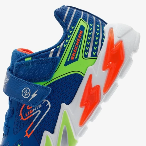 Skechers Flex - Glow Bolt 400138L Ortopedik Işıklı Çocuk Spor Ayakkabı - Resim 12