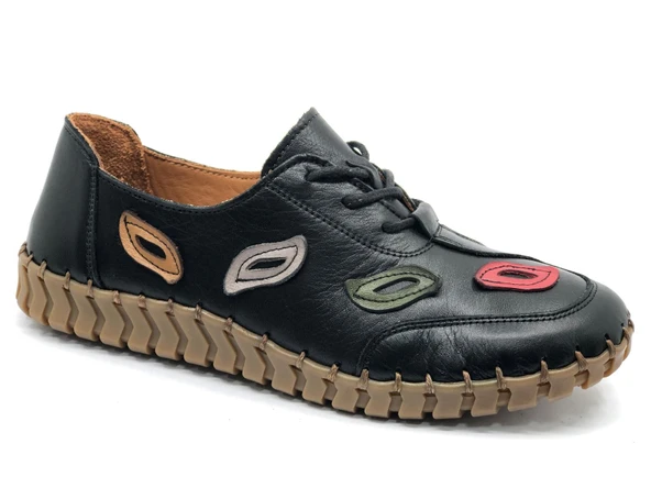 Venüs Pulsar Hakiki Deri Ortopedik Kadın Casual Ayakkabı - Resim 6