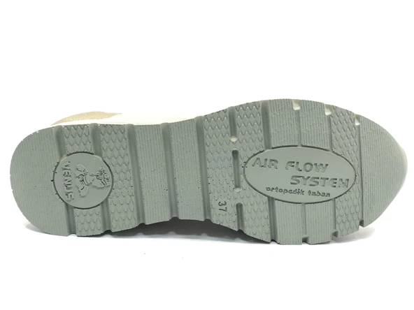 Venüs Hidra Hakiki Deri Ortopedik Oxford Kadın Aır-Flow Taban Klasik Ayakkabı - Resim 13